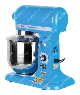 Миксер планетарный Foodatlas B-7A Eco голубой