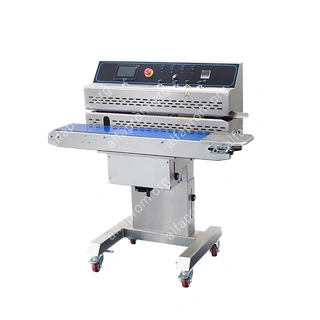 Горизонтальный конвейерный запайщик FRP-1120W (нерж, каплеструйный принтер)