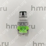 Кнопка LAY7 (PBCY090) LAY37 (зелёная, с фиксацией)