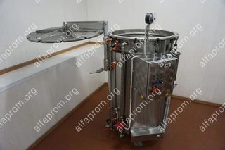 Автоклав (промышленный, вертикальный, паровой, 2 корзины, сталь нержавеющая) ИПКС-128-500П(Н)