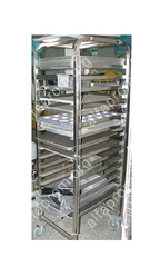 Тележка стеллажная для печи YZD-100A (810*670*1700) количество рядов 16,32