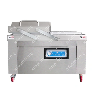 Напольная двухкамерная вакуум-упаковочная машина EV-52 (нерж)