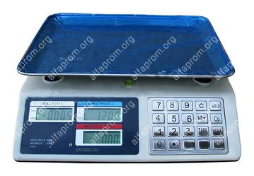 Торговые весы Foodatlas ВТ-982S (40кг/2гр)