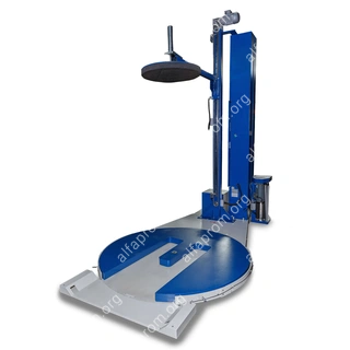 Паллетоупаковщик HL-1650FP с E-платформой NEW (с моторизированной кареткой, с прижимом)