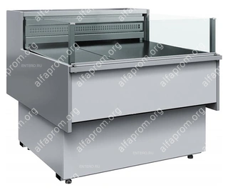 Витрина холодильная Carboma GC110 VM 1,25-2 0011-9006 (динамика, с боковинами)