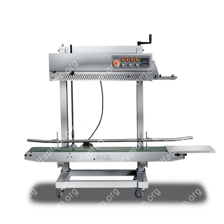 Роликовый (конвейерный) запайщик для тяжелых мешков FRCM-1120L SS (нерж., датер)